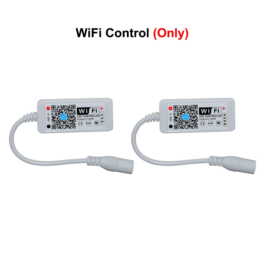 RGB RGBW DC12V мини умный светодиодный контроллер 24 IR WiFi музыкальный пульт