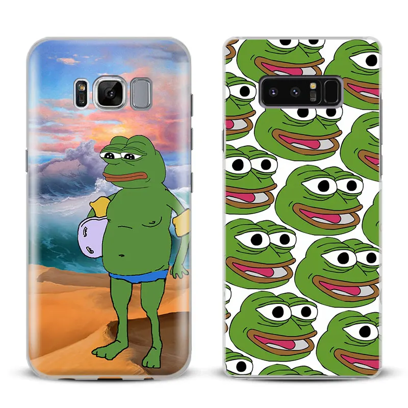 

Pepe Sad Frog Feels Frog Phone Case Cover Shell For Samsung Galaxy S4 S5 S6 S7 Edge S8 Plus Note 8 2 3 4 5 A5 A7 J5 2016 J7 2017