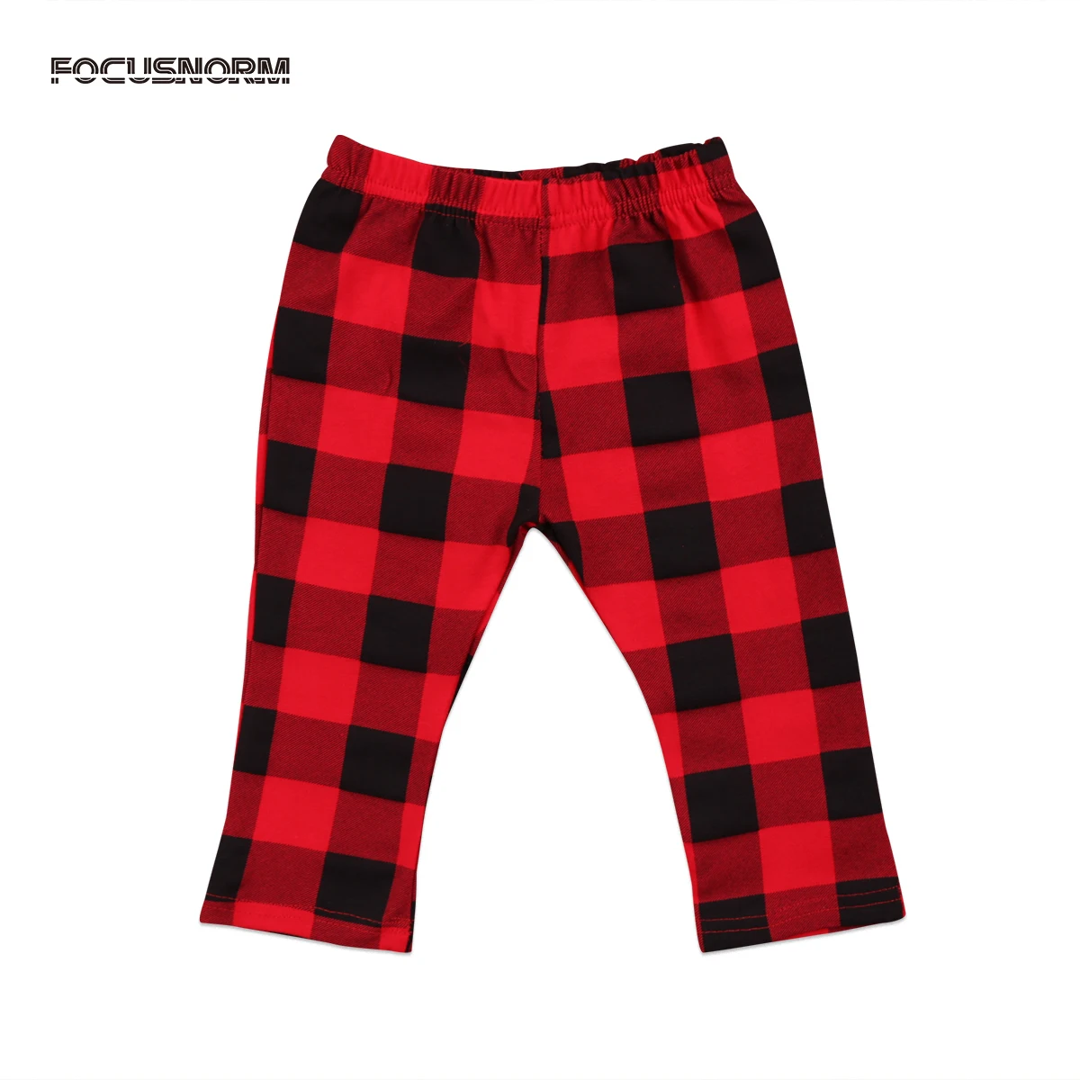 Fashion Newborn Kids Baby Girls Boy Plaid Pants Leggings Bottoms