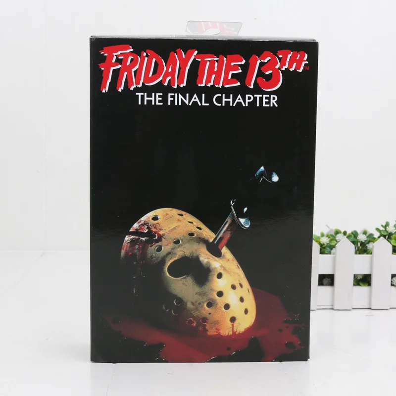 NECA 3D Friday figure 13th Freddy vs Jason Voorhees фигурка ПВХ фильм ужасов коллекционные вещи модель игрушки - Цвет: 4 in box