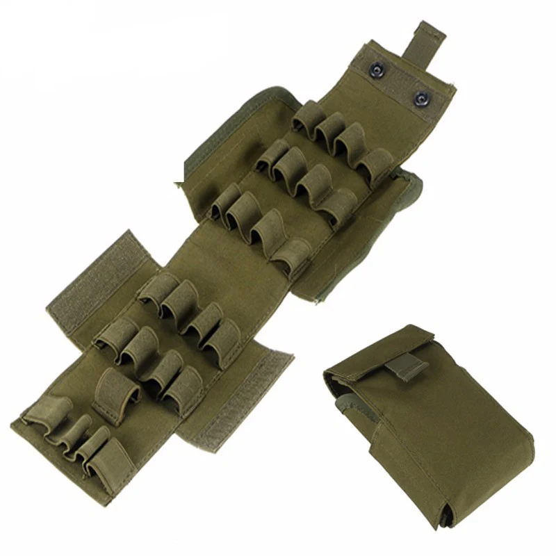 Hunting Tactical Kit Magazine Pouches 25 Round 12GA 12 Gauge Shells