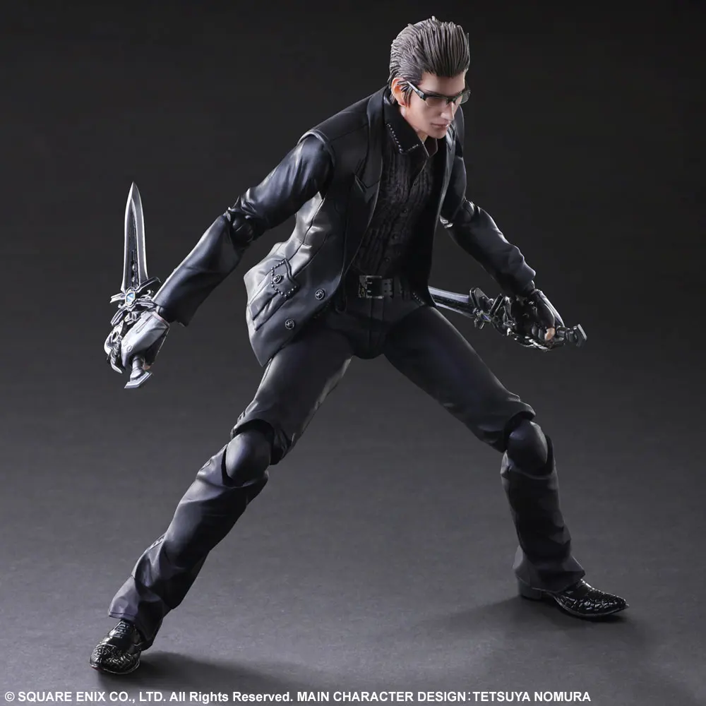 Final Fantasy Action figis Scientia Play Arts Kai PVC Toy 25 см игра в кино Аниме XV Playarts Kai|playarts kai|play arts kaiarts kai