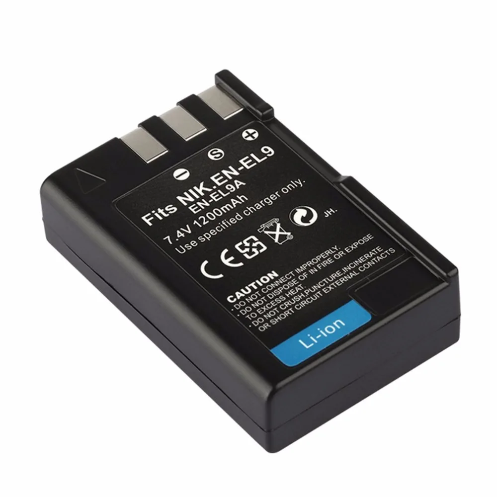 EN EL9/EN EL9A Professional 7.4V 1200MAH Digital Camera Battery Li ion
