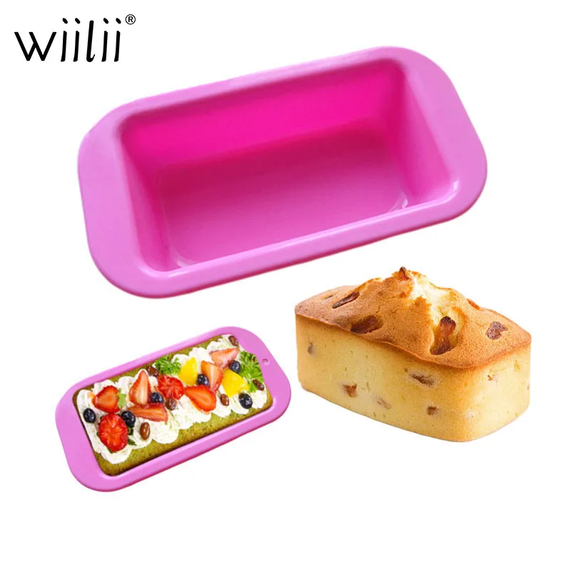 

Rectangular Silicone Toast Bread Mold For Handmade Soap Molds DIY Loaf Cake Tray Cake Decorating Tools Non Stick Bakeware