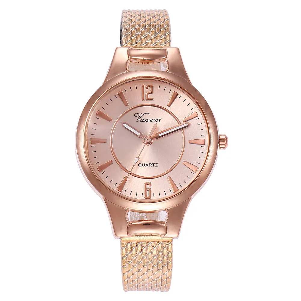 

Women's Watches Round Dail Luxury Silver Clock Reloj Classic Casual Alloy Fashion Casual Quartz Wristwatch Relogio 999