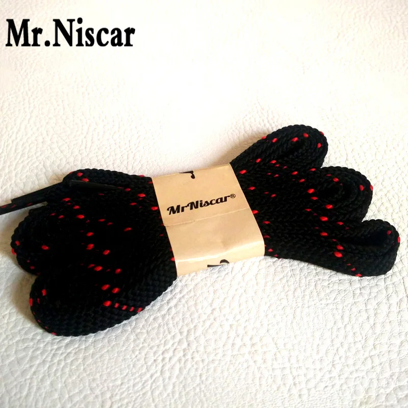 

Mr.Niscar 1 Pair 100cm 120cm 140 cm Twill Flat Shoelaces for Sport Casual Shoes Rope High Quality Polyester Shoe Laces Strings