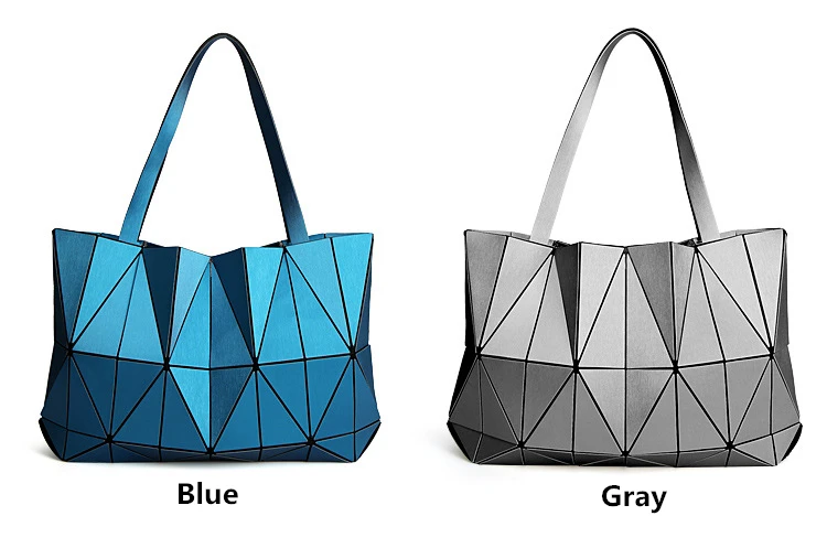 WSYUTUO матовая сумка женская сложенная Дамская Геометрическая клетчатая сумка-мессенджер модная повседневная женская хозяйственная сумка на плечо