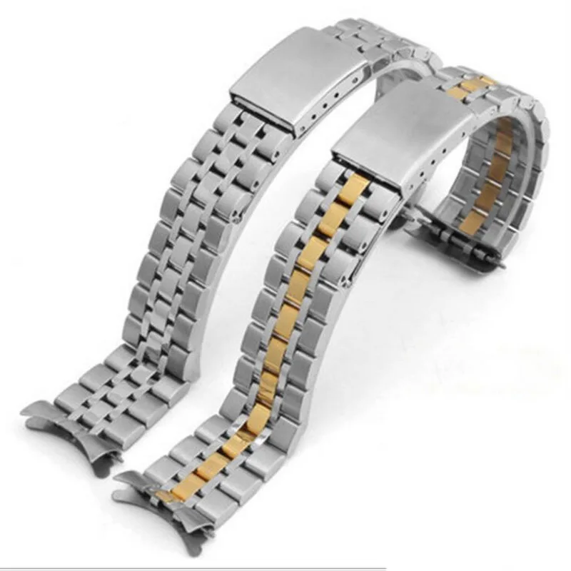 316L Stainless Steel Watch band Watch Strap Bracelet Replacement Men