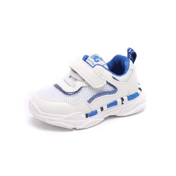 

Malha crianças sapatos 2019 nova queda net respirável crianças sapatos correndo para não-escorregar meninos meninas calçados