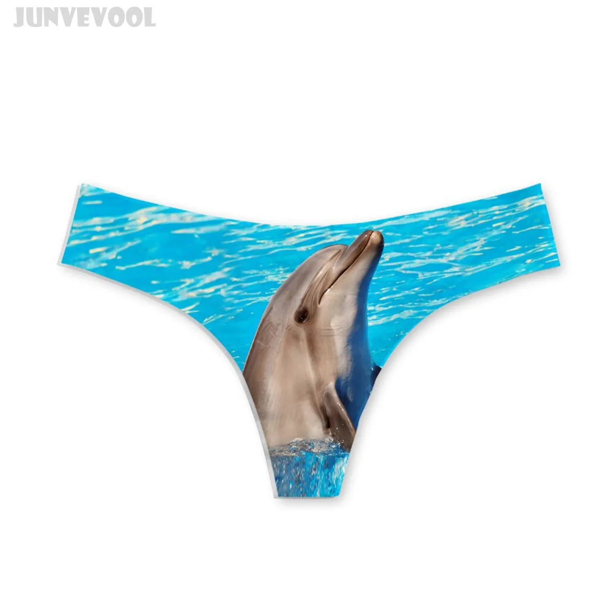 Sexy Thongs Panties Seamless Thong 3D Dolphin Briefs G String Sea