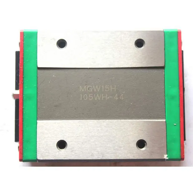 

HIWIN MGW15H Carriage Wide Linear Guideway Block with Grease Nipple match MGWR15 for CNC Parts