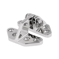 סירה ימית Heavy Duty ימית כיתה 316 נירוסטה סירה האץ לוקר ציר עם פין נשלף 6.9 x 6.5 x 3 ס"מ (2)