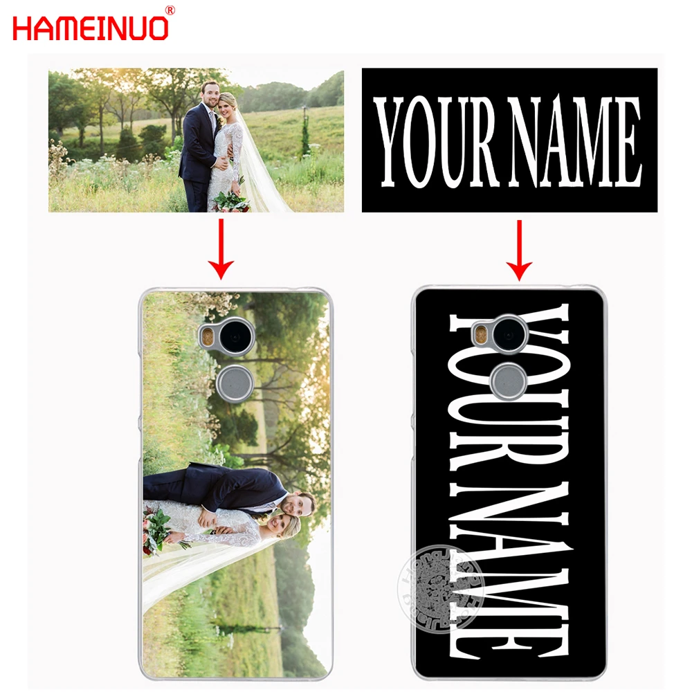Custom Diy Name Logo Photo Phone Cover Case For Sony Xperia Z2 Z3 Z4 Z5 Aqua M4 M5 E4 E5 C5 Xa Xa1 Xa2 L1 L2 X Compact Ultra Case For Sony Xperia Case