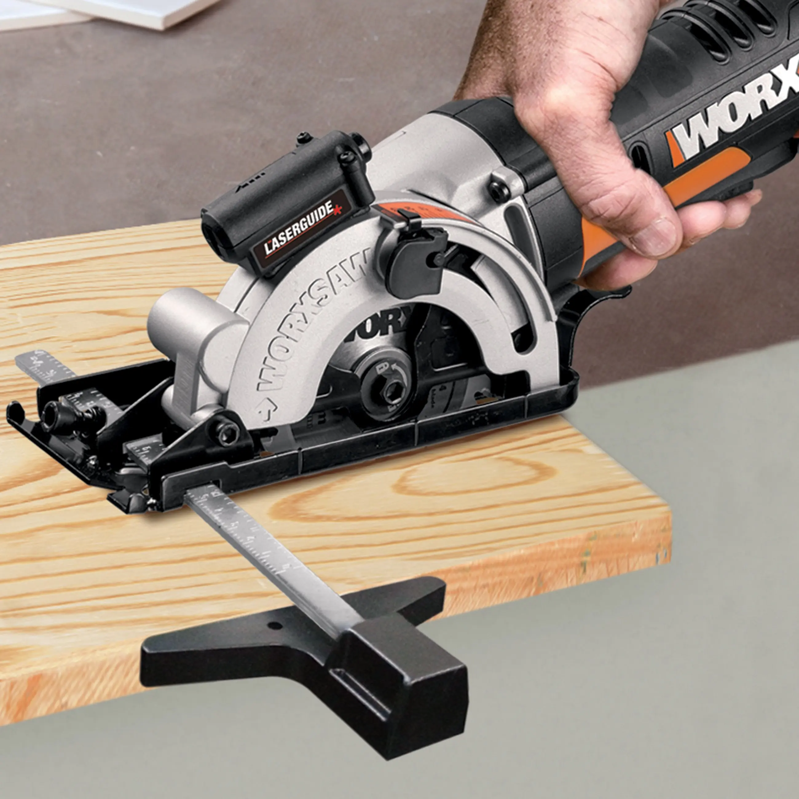 Циркулярная Пила WORX WX523 20 в домашняя настольная ручная пила двойного назначения