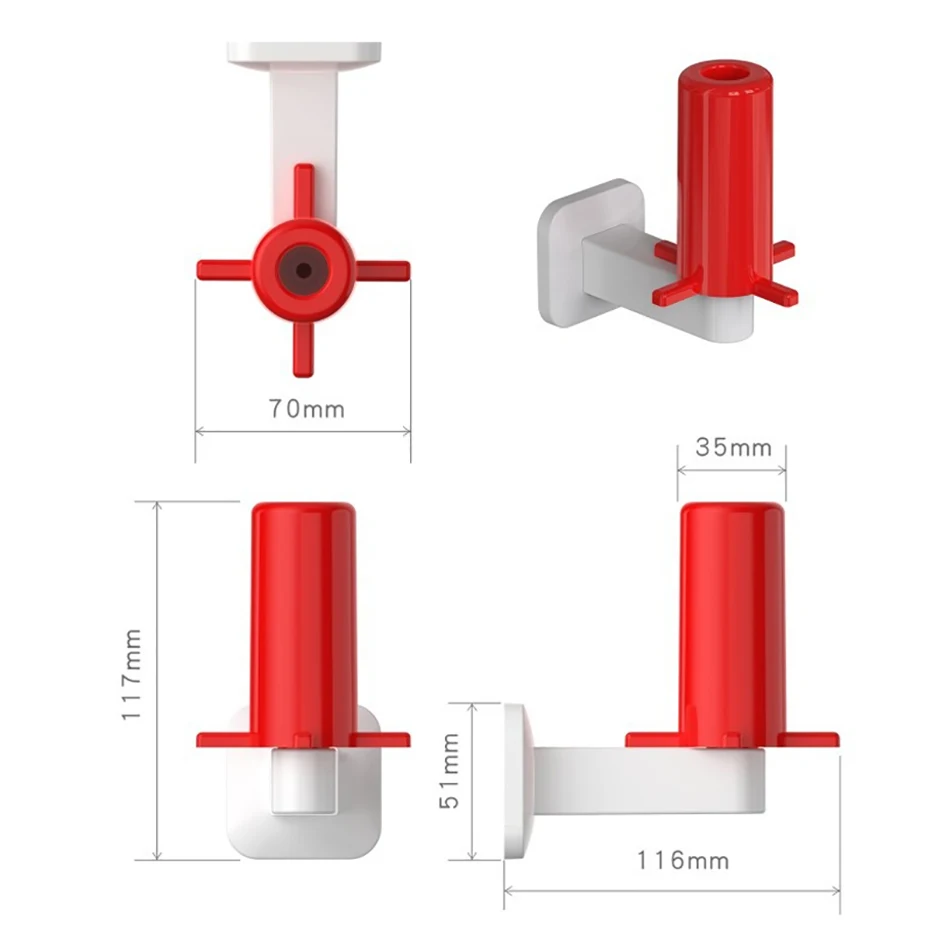 Держатель для бумажных полотенец, держатель для кухонных рулонов, настенный держатель для ванной комнаты, держатель для туалетной бумаги
