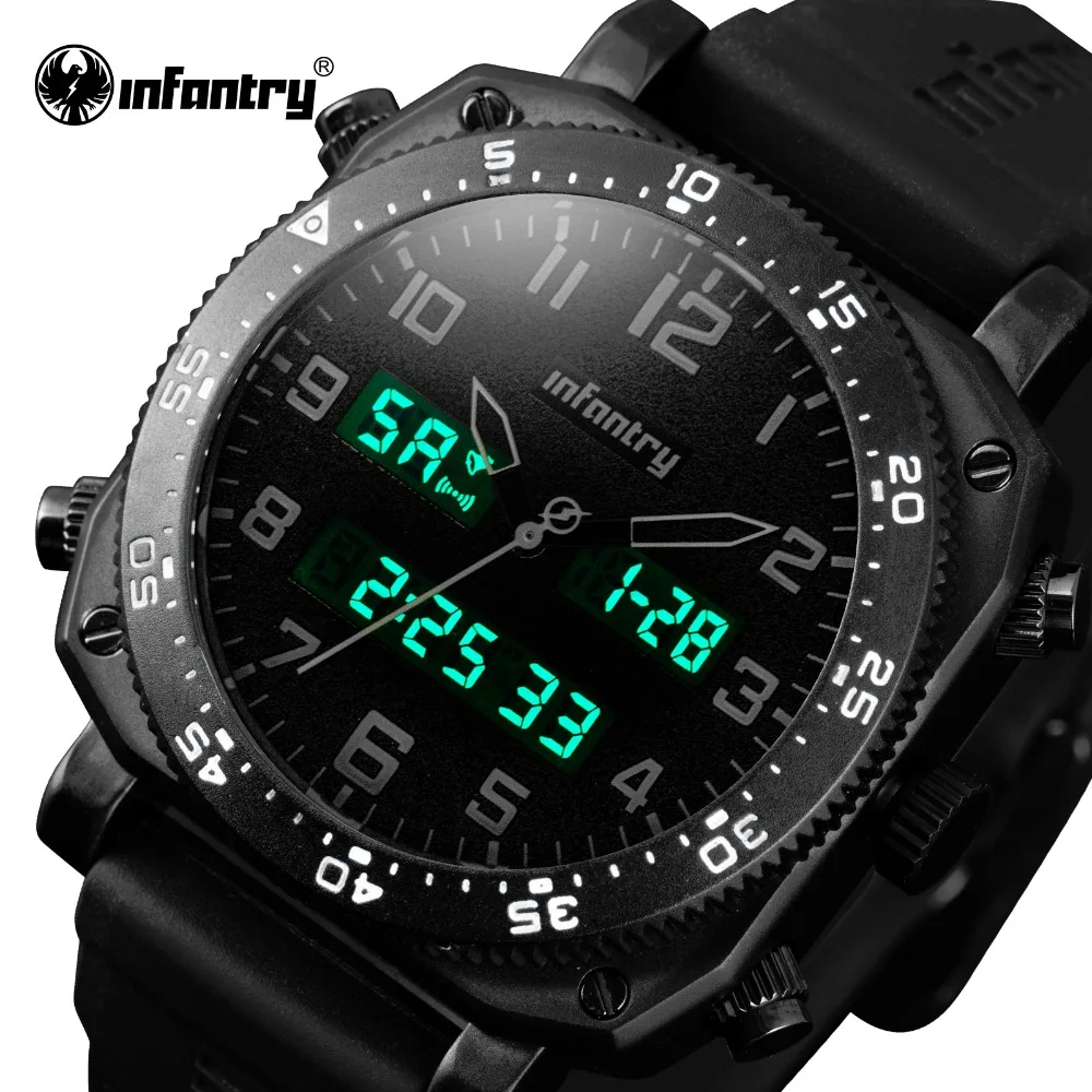 army led quartz watch