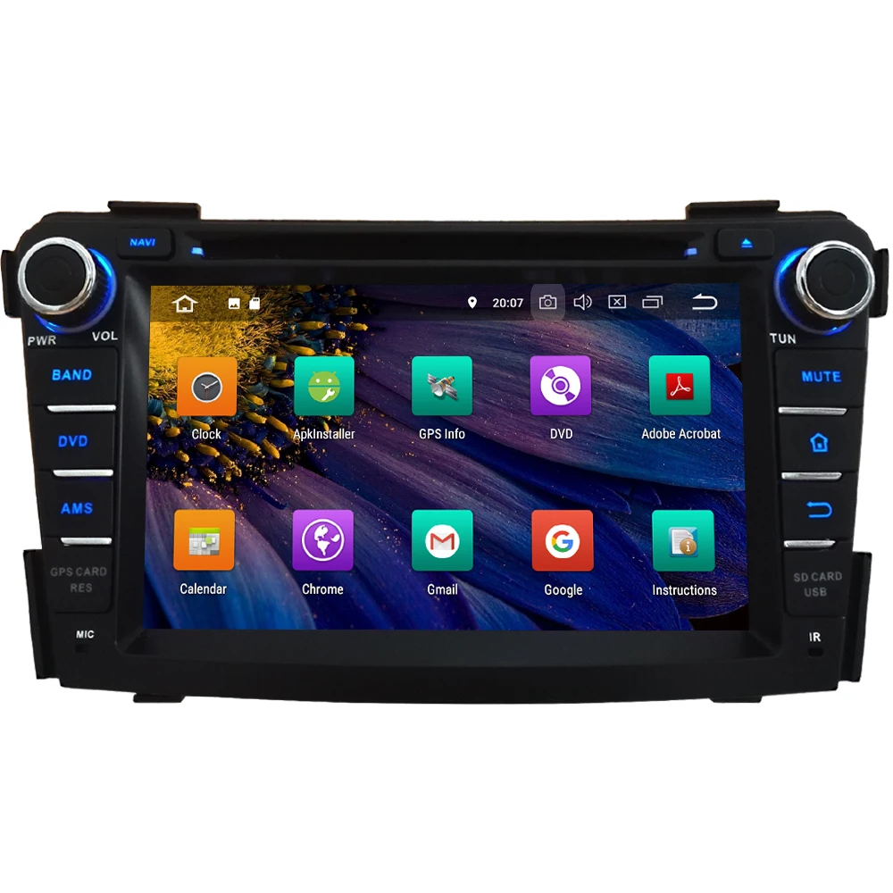 Discount KLYDE 4GB RAM Octa Core 32GB ROM Android 8.0 7.1 4G WIFI DAB RDS Car DVD Multimedia Player Radio For Hyundai I40 2011-2015 2016 1