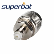 Superbat N-FME радиочастотный коаксиальный адаптер n-типа штекер в разъем FME Женский прямой разъем