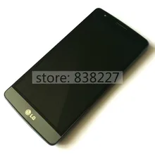 LCD Screen for LG G3 mini G3S D722 D724 D725 LCD Display Digitizer Touch screen +/- Frame Assembly replacement Grey white gold