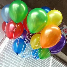 1" 1,5 г 1000 шт/партия латексные воздушные шары жемчужные шарики Свадебные украшения ко дню рождения балони globos игрушки подарки