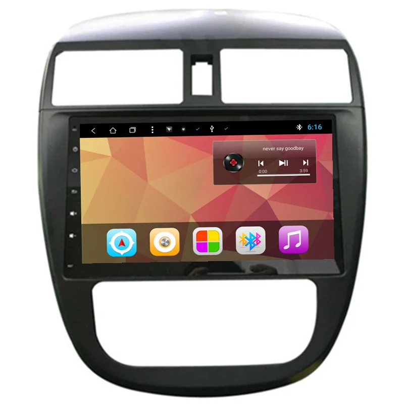 1" мультимедиа для Android стерео радио аудио DVD gps навигация Sat Nav Головное устройство для Nissan Tiida 2012 2013