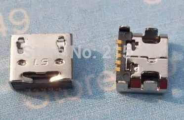 10 шт. разъем Micro USB для Google nexus 4/LG E400 E960 E610 P700 P705 P880 L7 F180 LF200|connector usb|connector jackconnector micro usb