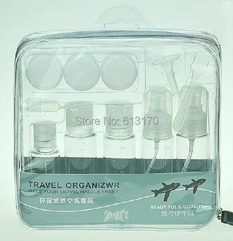 

Travel bottle set aftershave bottle for women men face care press lotion perfume spray refillable sup-bottles free shipping LX12