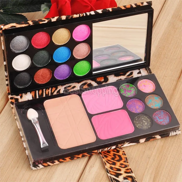 Pro Palette Eyeshadow Cosmetics Palette Powder Cake 12 Color Blush