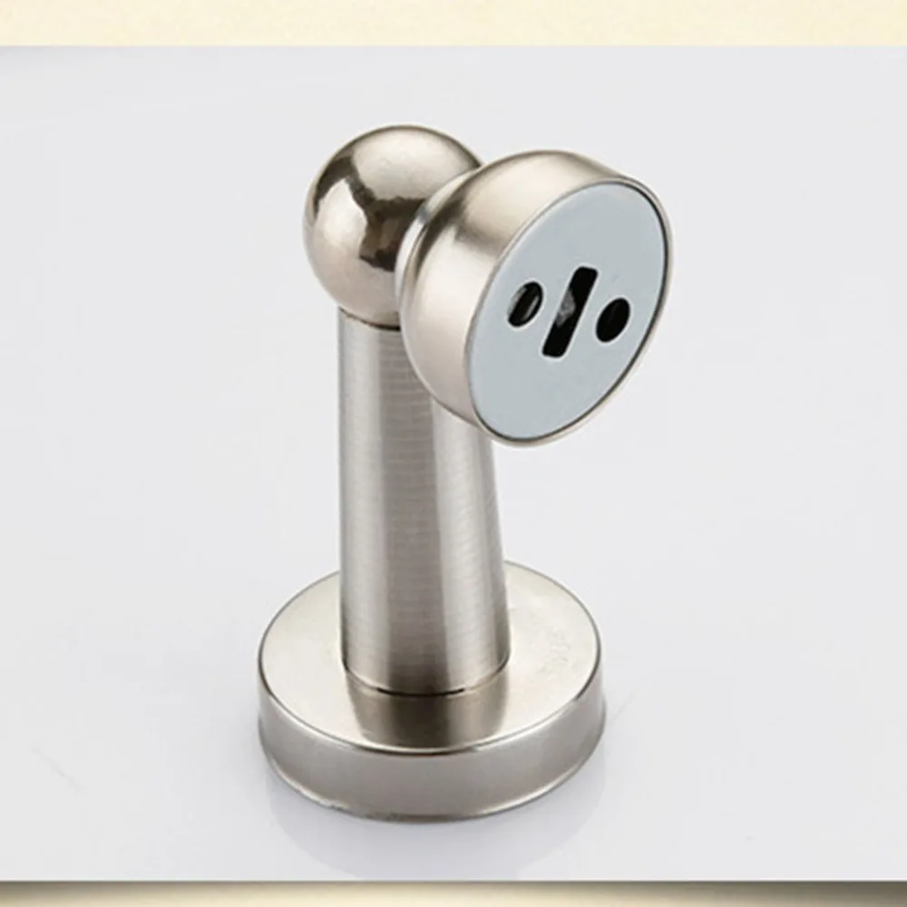 

door storps Magnetic Doors Touch Suction Indoor Bedroom Stainless Steel Suction Wall-mounted Ground-mounted Dual-use