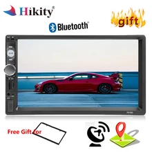 Hikity Universal Car Multimedia Player GPS Navigation Autoradio 2din Auto Stereo 7″ MP5 Player Bluetooth FM USB Rear View Camera