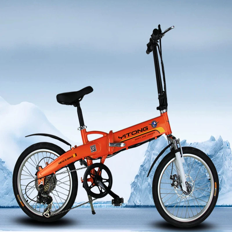 Flash Deal 20 inch electric Electric sc power-assisted folding electric bicycle outdoor double leisure Electric bike Factory Outlets 3