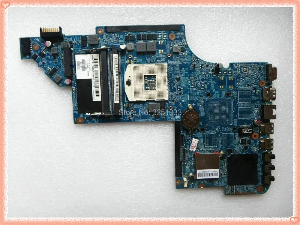 Материнская плата для ноутбука HP PAVILION 665351 001 pavilion DV6 DV6T 6C00 чипсет HM65 100% 6B00|hm65