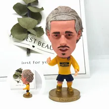 Soccerwe font b dolls b font figurine Sports stars Griezmann 7 2018 Movable joints resin model