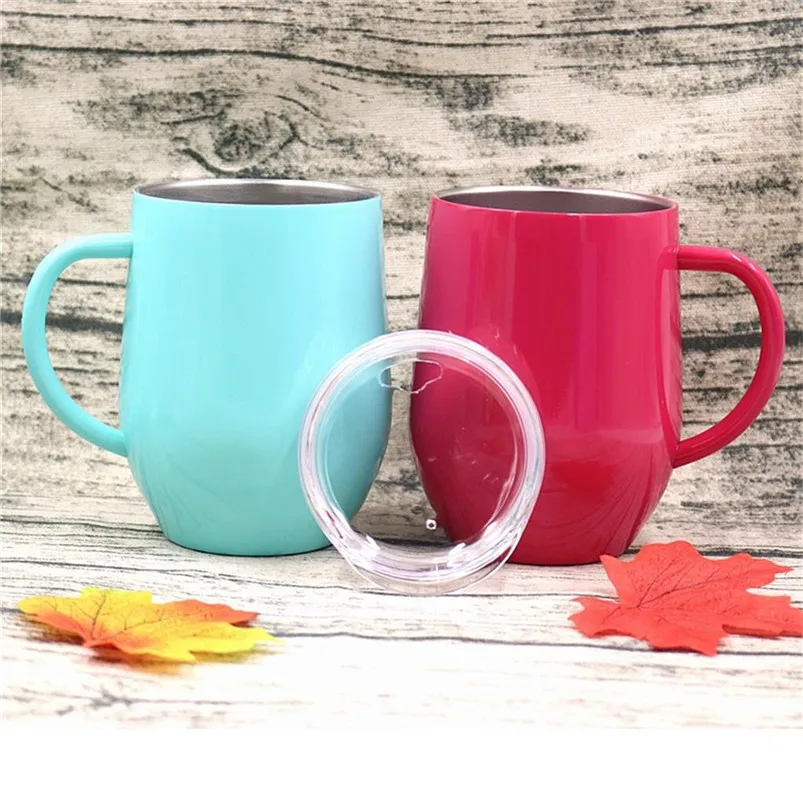 Simple Office Cool Outdoor Cup Travel Vacuum School Straight Drinking Cup Stainless Steel Insulated Stemless Cup 40MR0402
