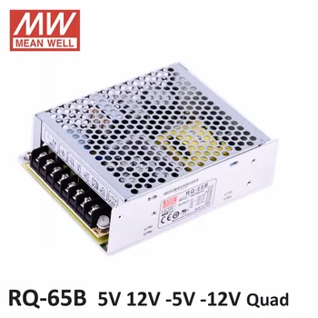 

Original Mean Well RQ-65B 65W Quad output 5V/12V/-5V/-12V Meanwell Power Supply 85 ~ 264VAC 120 ~ 370VDC input PSU SMPS 65W
