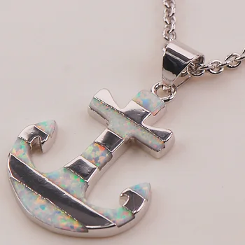 

White Fire Opal 925 Sterling Silver Fashion Jewelry Pendant P128