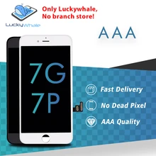 20 шт. качество AAA ЖК-дисплей для Apple iPhone 7/7 Plus сенсорный экран дигитайзер сборка ЖК-замена DHL