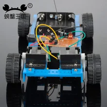 PW M12 DIY Mini 4CH RC Car Technology Invention Funny Puzzle Education Car Toy