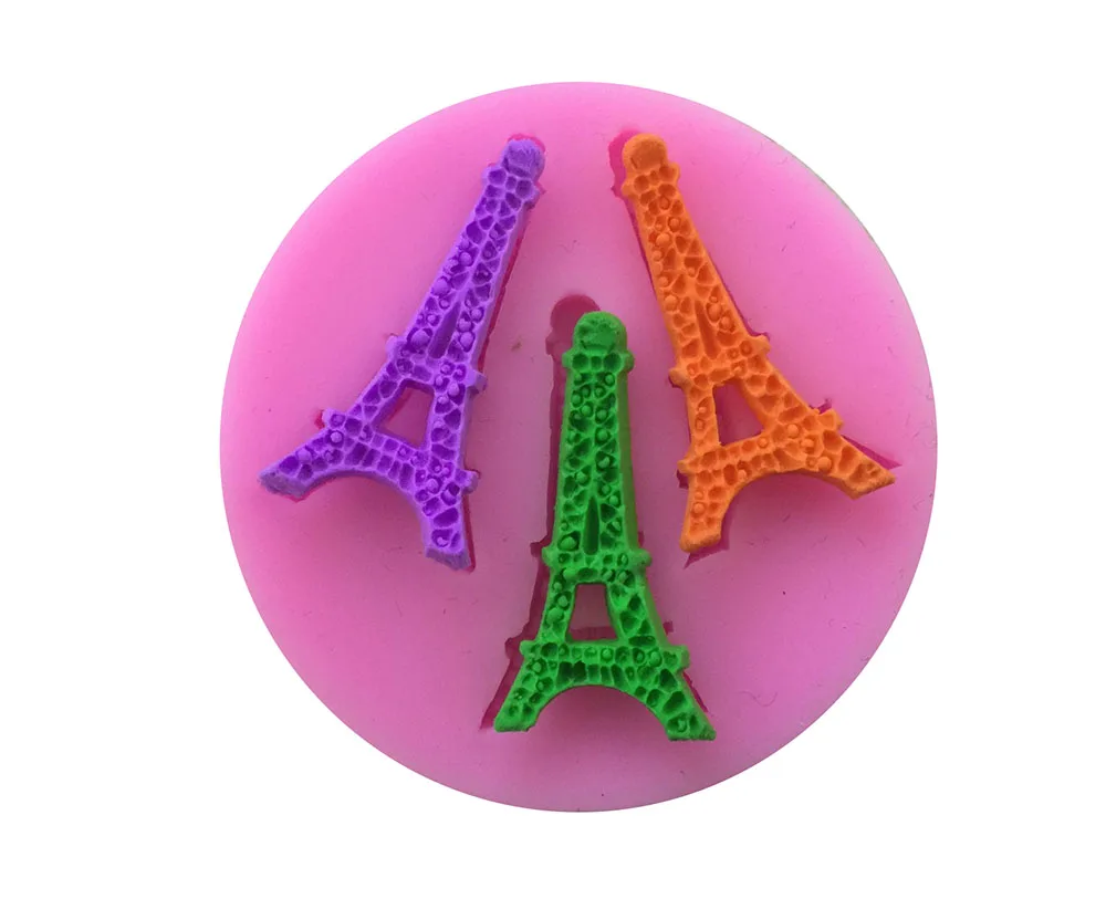 

1PCS Food Grade Silicone Tower Shape For Silicone Cake Molds, Fondant Cake Decorate M010