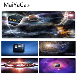 Maiyaca Нескользящие pc Доктор Кто коробка Комфорт Коврик для мыши игровой коврик размер для 30x70 см 30x90 см резиновый коврик для мыши