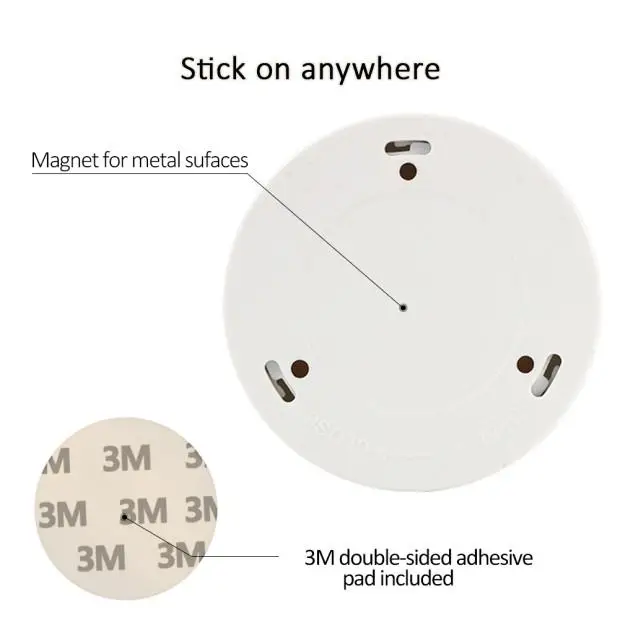  SOLLED PIR Motion Sensor 6 LED Night Light Magnetic Wall Lamp Warm White Light Closet Light Stick-a - 33026632682
