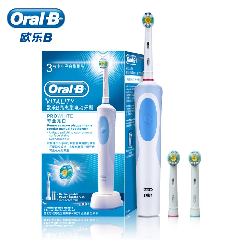 Gedragen Certificaat Refrein Oral B Elektrische Tandenborstel Oral B Brush Tanden Braun Oral B Vitality  D12W Tandenborstels Oplaadbare Batterij|Elektrische Tandenborstel| -  AliExpress
