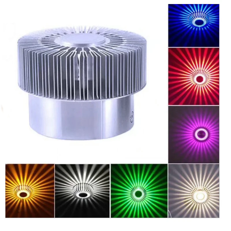 

3W LED Night Lights R G B Luminous Decoration luminary Dimmer Child Night Lamp for Bedroom Corridor Stairs downlights mounted