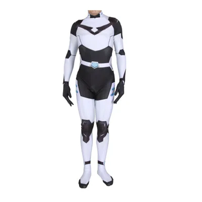 Черный Аниме Voltron Легендарный Защитник Лэнс Широ косплэй костюм 3D печати спандекс Zentai 5 цветов для взрослых/детей - Цвет: Черный