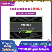 TOSHIBA твердотельный накопитель(SSD) Твердотельный накопитель 240 ГБ 480 ГБ OCZ TR200 четырёхъядерный 64-разрядный процессор слой 3D BiCS флэш-памяти TLC 2," SATA III внутренний жесткий диск для портативных ПК Noteboo