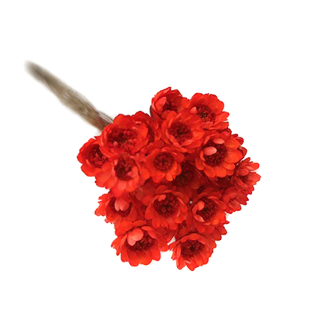Искусственные цветы ромашки искусственные цветы для украшения дома MF999 - Цвет: Красный