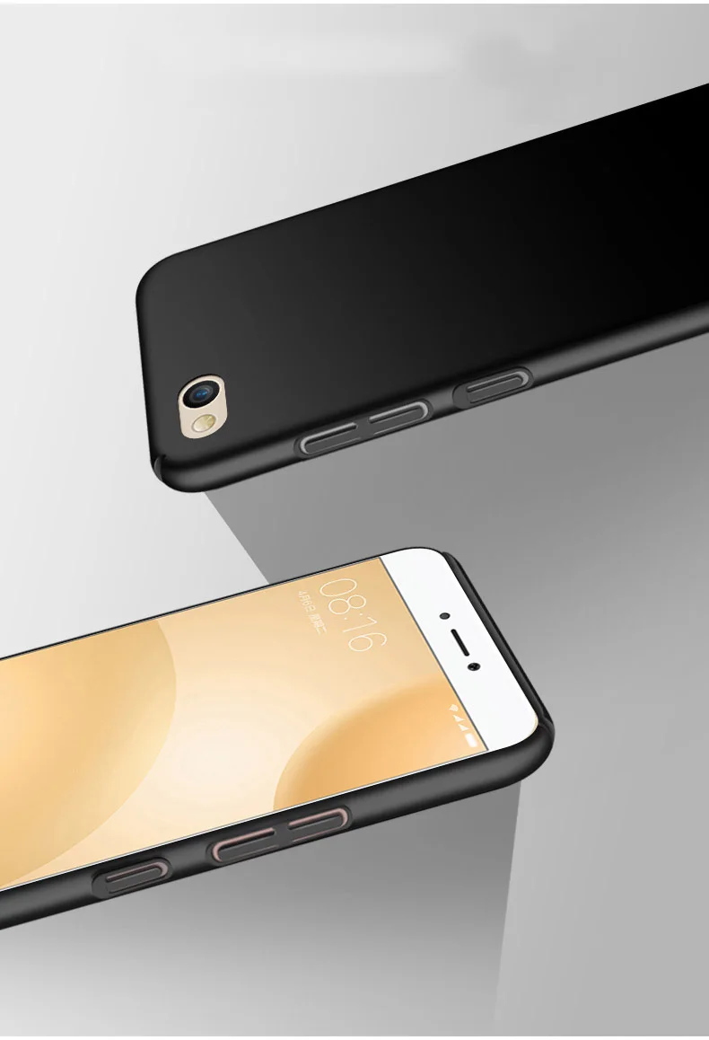 Роскошный простой чехол Защитный противоударный чехол для телефона Xiaomi mi 5C ультра тонкий Жесткий ПК чехол 5,15 ''для mi 5c 5 c чехол Coque