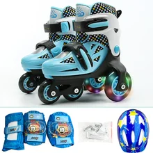 Chaussures de Skate à rouleau pour enfants jolies soldes stables, antidérapantes, ajustables pour débutants, lavables, prévention des chutes 