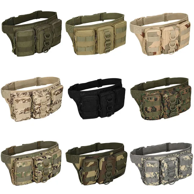 Utility Tactical Waist Pack Pouch Military Camping Hiking Outdoor Bag ...