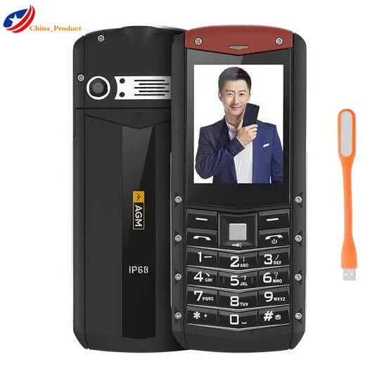 

Gift!! AGM M2 IP67 Waterproof Shockproof Dustproot Phone 2.4" 1970 mAh GSM Dual SIM Card 0.3MP FM Flashlight elder Phone
